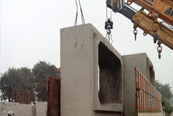 Precast Box Culvert dispatches by Nilite Concrete Systems